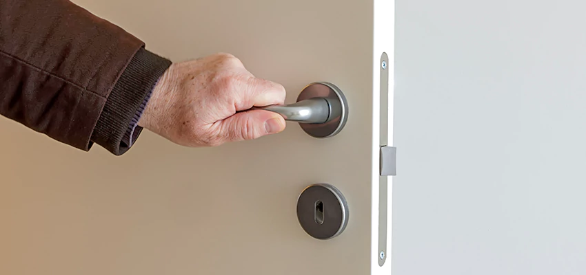 Restroom Locks Privacy Bolt Installation in West Modesto, California